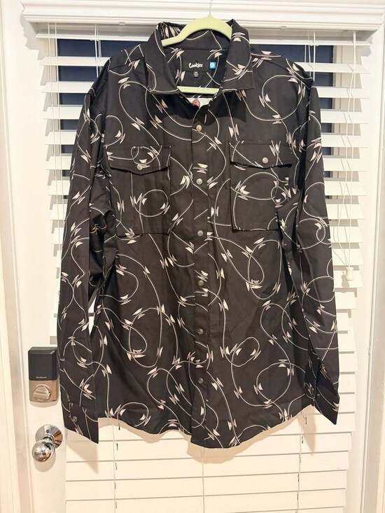 Cookies Other - Cookies Livewire All Over Print Long Sleeve Buttondown Shirt 3XL